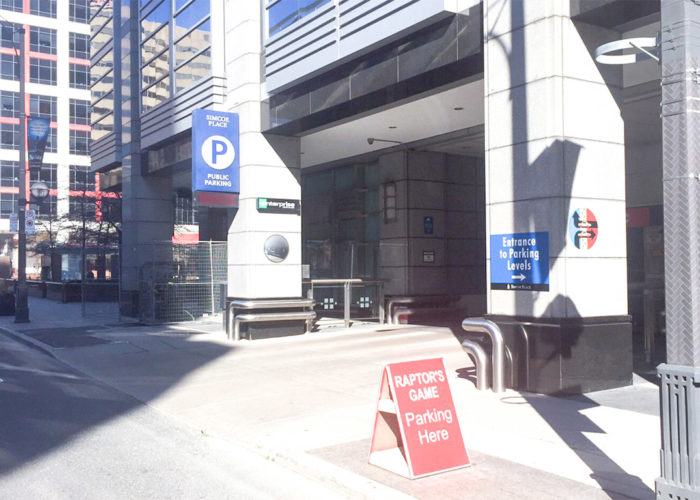 Toronto Simcoe Place Parking Garage